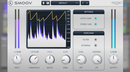 Caelum Audio Smoov: smoothes Stereokompressor Plug-in