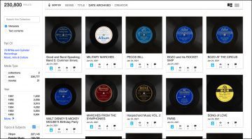 Kostenlos: Internet Archive bietet über 300tsd. Schallplatten als Download!