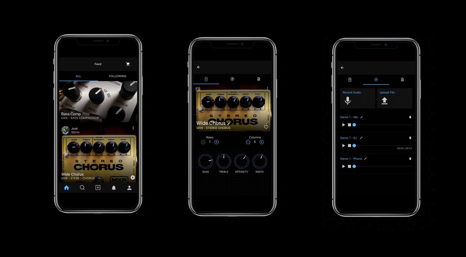 KnobsAI Effekt Pedal Scan App iOS Android Smartphone iphone cloud recording