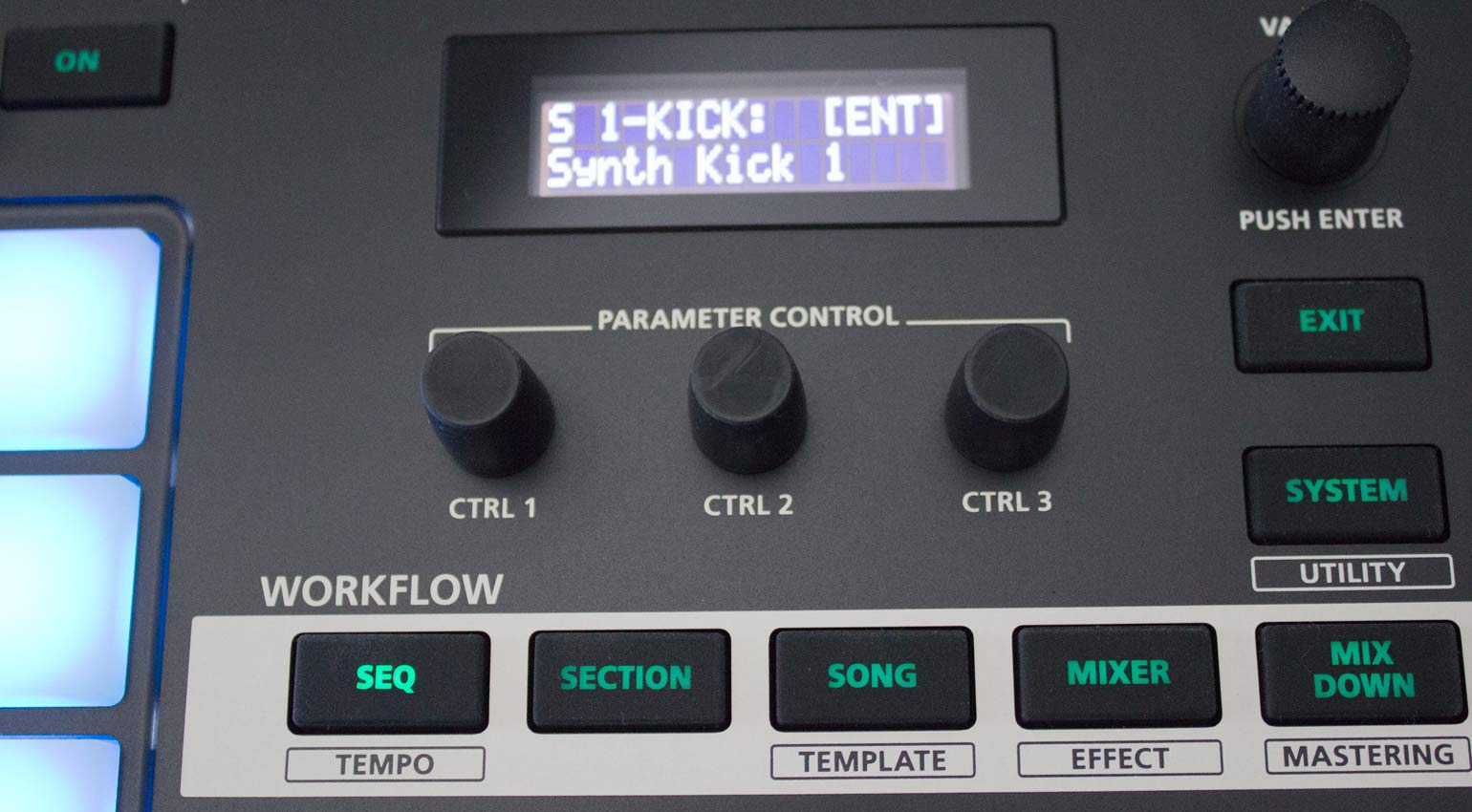 Roland Verselab MV-1 Parameter Control