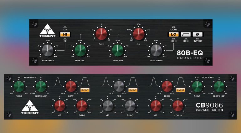 Trident veröffentlicht 80B und CB9066 Equalizer als Plug-ins