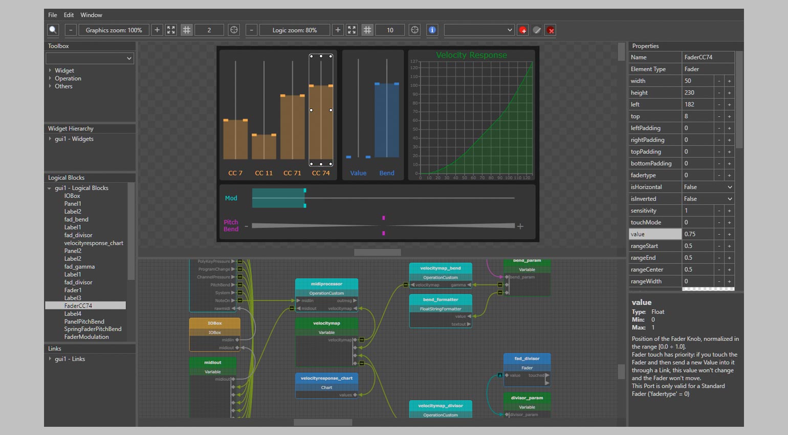 Aida Sound Symphony Editor