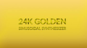 24K Golden Sinusoidal Synthesizer: Max for Live Device für 10000 Euro