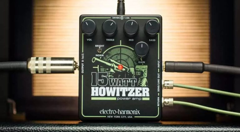 Electro Harmonix Howitzer Amp Pedal Preamp Endstufe Teaser