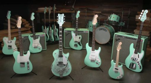 Fender Custom Shop Surf Green with Envy Collection