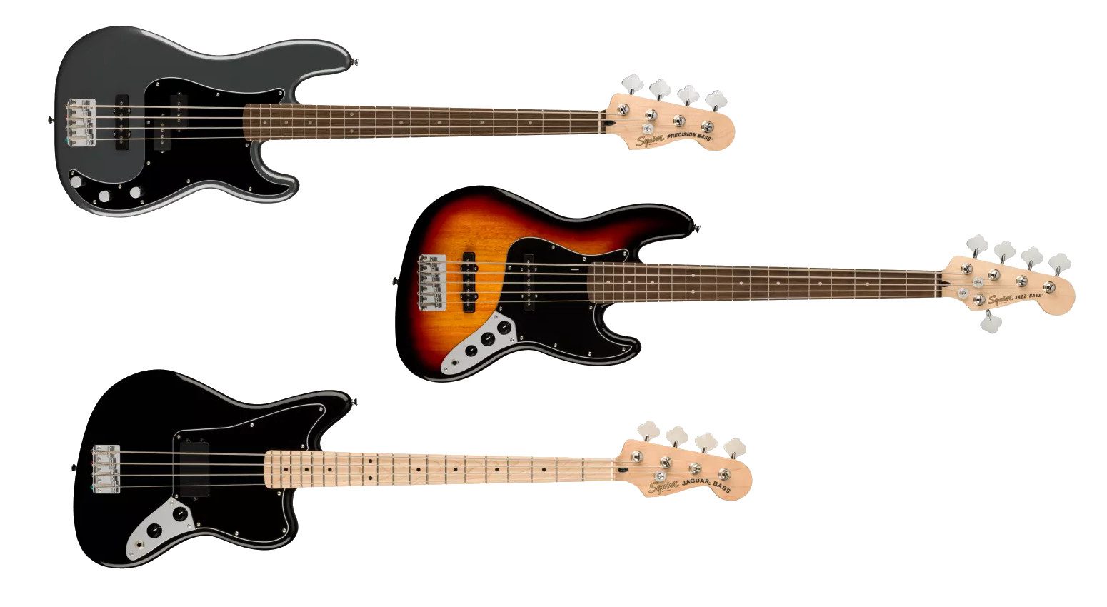 Fender Squier Affinity Jazz Bass Precision Jaguar Bass 2021