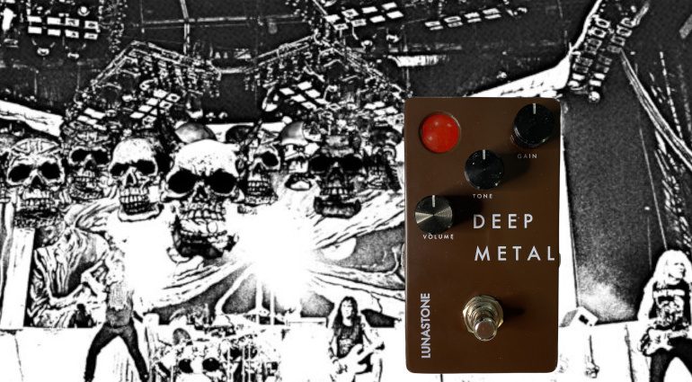 Lunastone Deep Metal Distortion Effekt Pedal Teaser