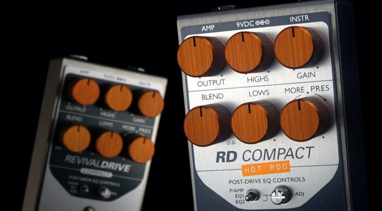 Origin Effects RD Compact Hot Rod RevivalDrive Effekt Pedal Front