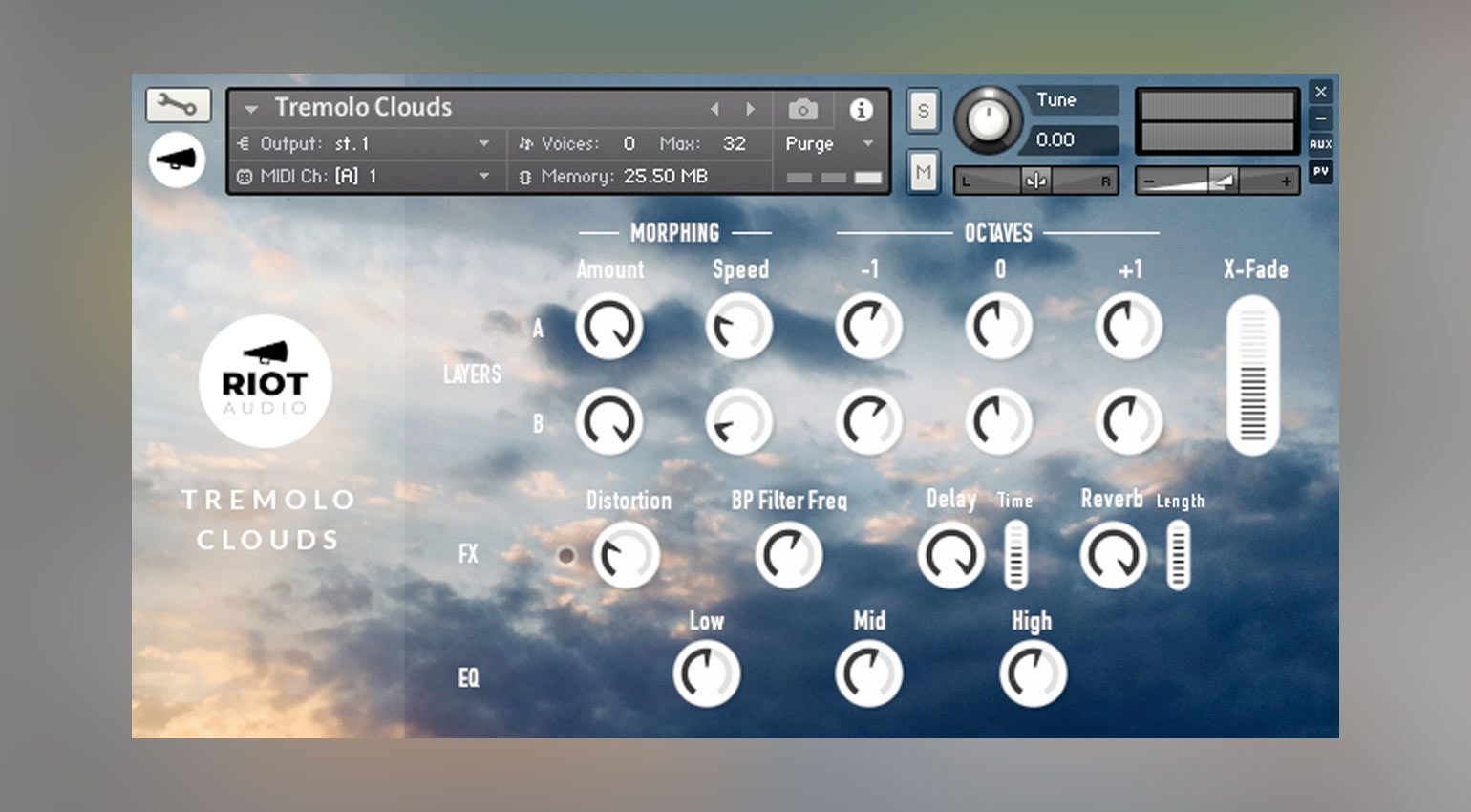 Riot Audio Tremolo Clouds