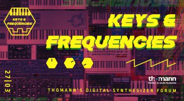 Thomann Keys & Frequencies: das Online Synthesizer Event im Browser