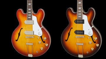 Epiphone USA Casino Royal Tan Vintage Sunburst