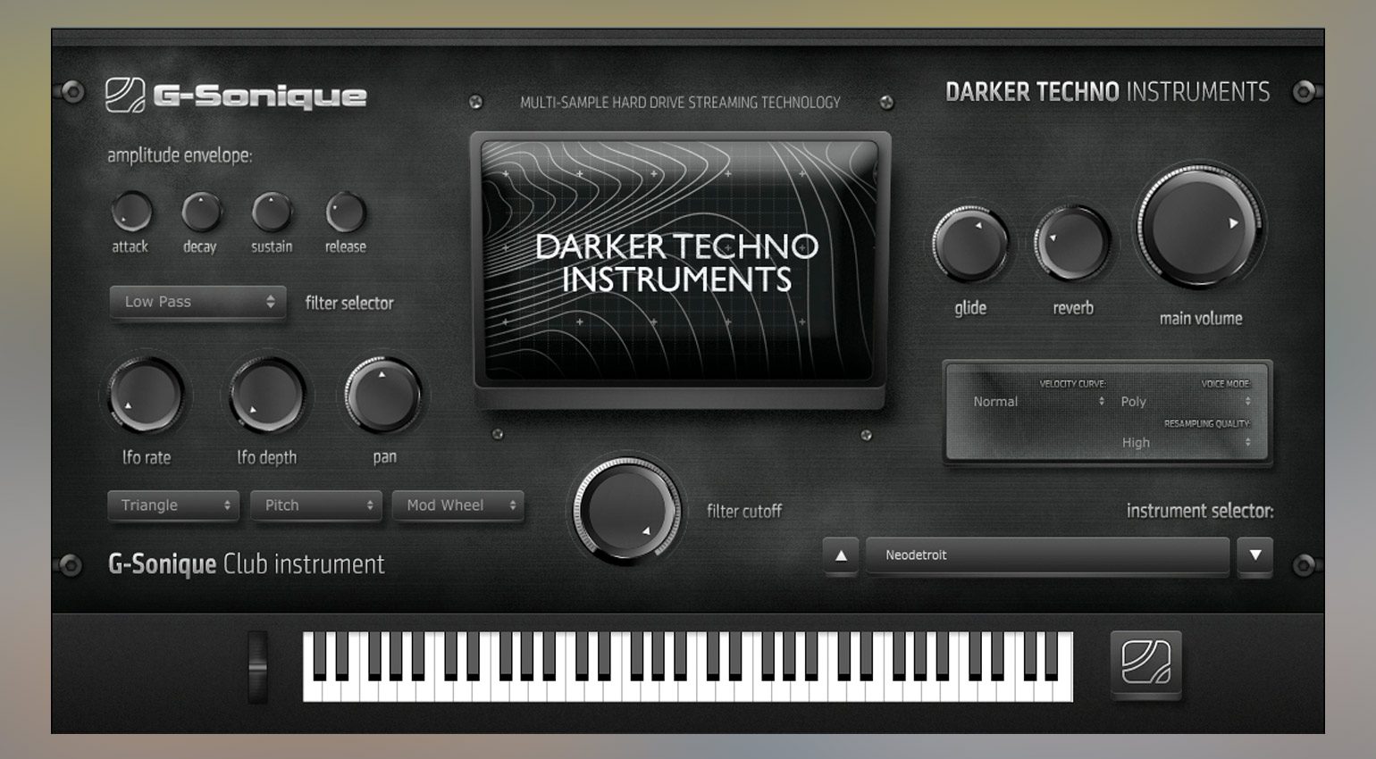 G-Sonique Darker Techno Instruments