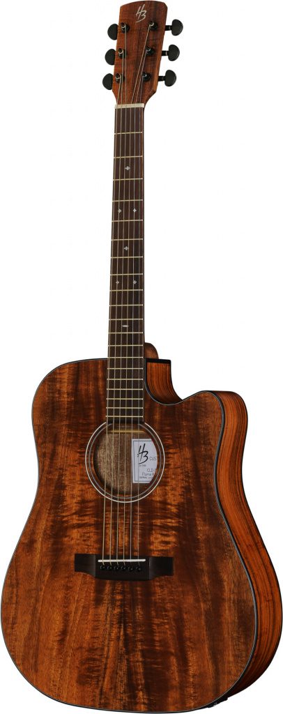 CLD-15CE Flamed Koa