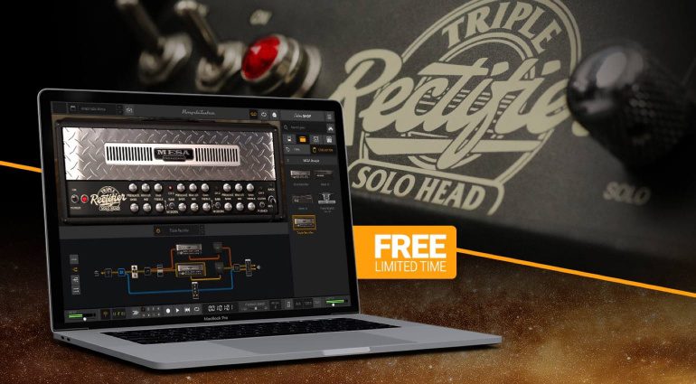 Kostenlos: IK Multimedia verschenkt AmpliTube MESA/Boogie Triple Rectifier Head