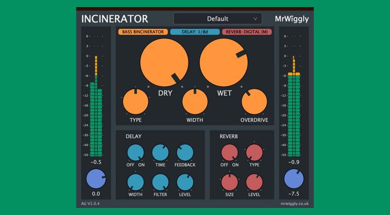 MrWiggly The Incinerator - ein Multieffekt-Plug-in für 24 Euro