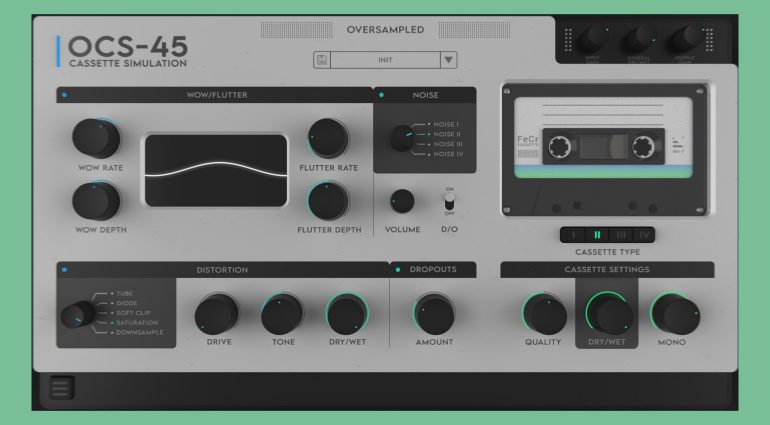 Oversampled OCS-45: Eine Kassettenemulation mit viel Drive für 20 $