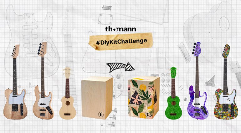 Thomann #DiyKitChallenge: Instrument selbst gestalten und Preise abstauben!