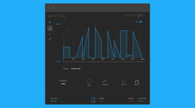 Tonsturm SPCTRL EQ: kreative Filterfahrten mit 4096 Frequenzbändern