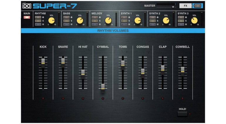 UVI Super-7: Roland MKS-7 Emulation als Software Plug-in