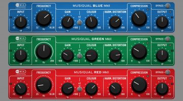 MIA Laboratories Musiqual Red, Green und Blue MKII