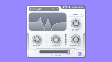 Kostenlos: Minimal Audio Rift Filter - Morphing Filter Plug-in kurzzeitig als Freeware!