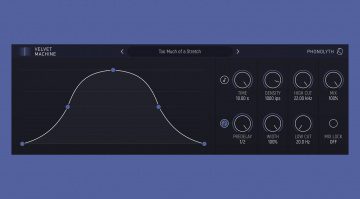 Phonolyth Velvet Machine: Unendliche Reverbs mit Velvet Noise