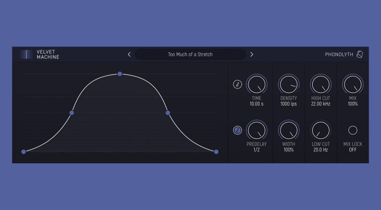 Phonolyth Velvet Machine: Unendliche Reverbs mit Velvet Noise