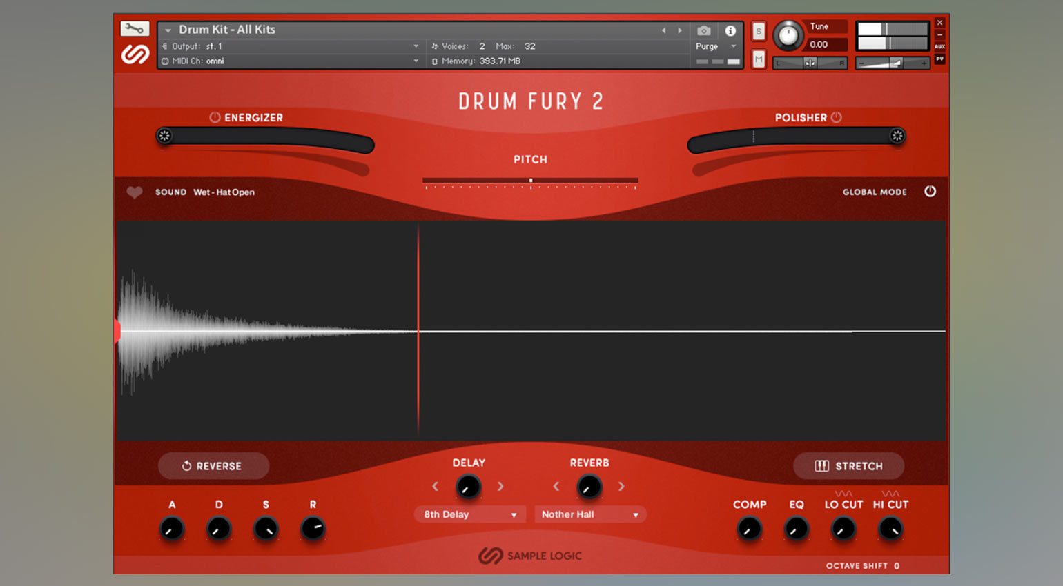 Sample Logic Drum Fury 2