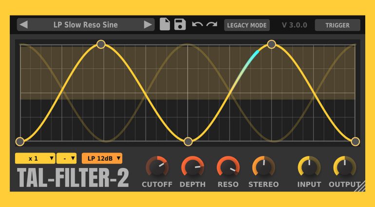 Kostenlos: TAL-Filter 2 in neuer Version 3.0 veröffentlicht