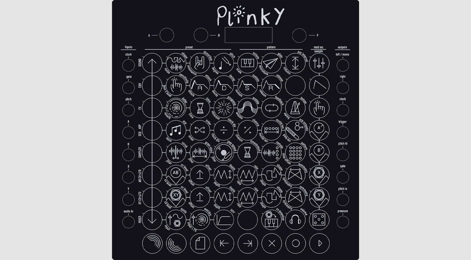 Plinky Synthesizer