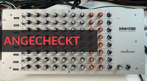 Angecheckt: Vermona DRM-1 MK IV analog Drum Machine