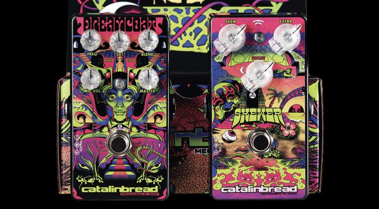 Catalinbread Dreamcoat Preamp Skewwer Treble Boost Effekt Pedal Paket Front 1