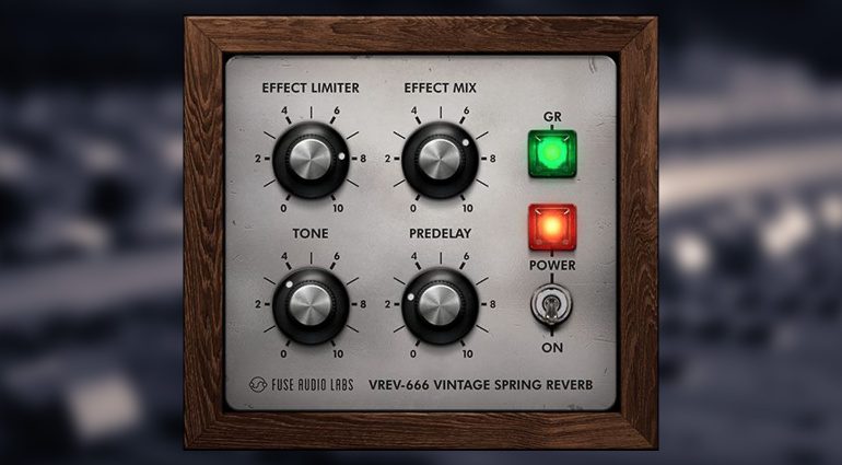 Kostenlos: Fuse Audio Labs verschenkt VREV-666 Spring Reverb Plug-in