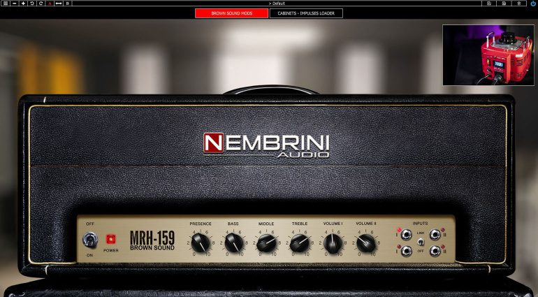 Nembrini Audio MRH159: Marshall Super Lead 1959 Amp Emulation