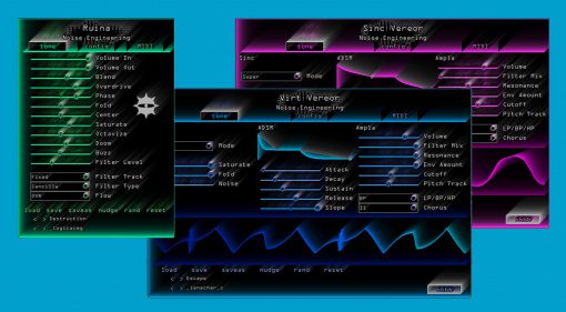 Neue Plug-ins von Noise Engineering: Sinc Vereor, Virt Vereor und Ruina