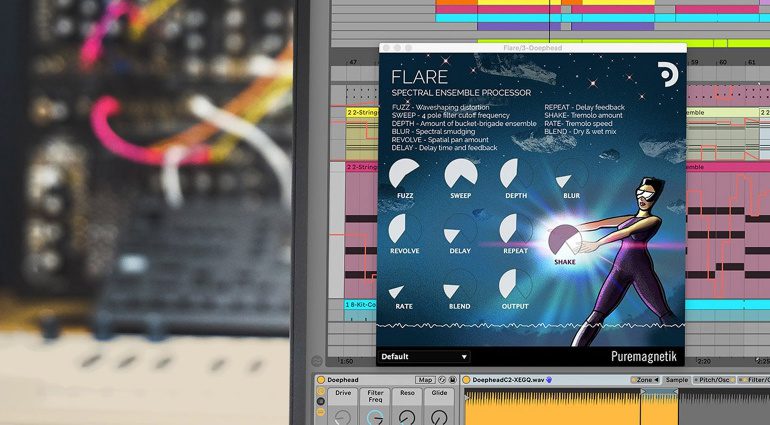 Puremagnetik Flare: spektraler Ensemble Prozessor und ein BBD