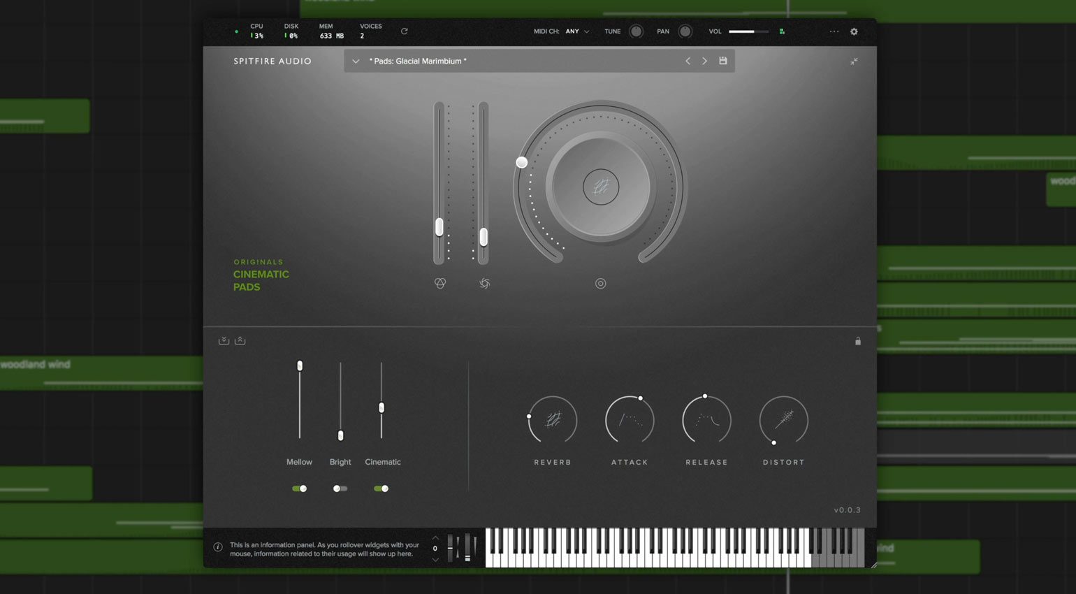 Spitfire Audio Originals Cinematic Pads