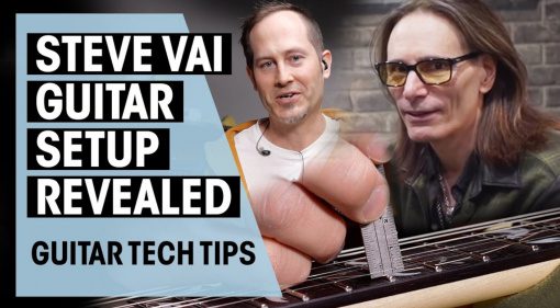 Steve Vai Guitar Tech Tipps Video