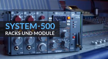 System-500: Fünf Racks und Module für 500 Series Lunchbox