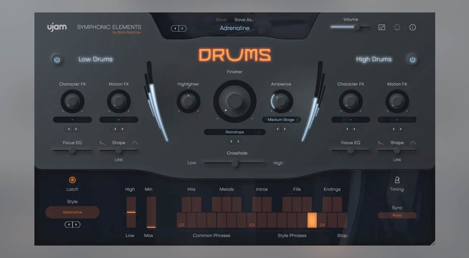 UJAM Symphonic Elements Drums