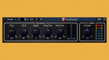 Voxengo Peakbuster: Multiband Transient Shaper Plug-in und mehr