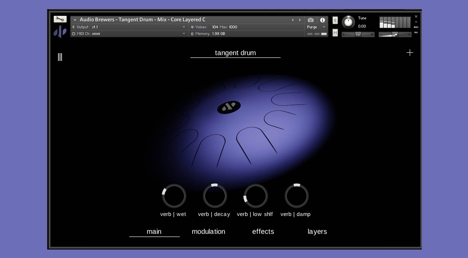 Audio Brewers Tangent Drum