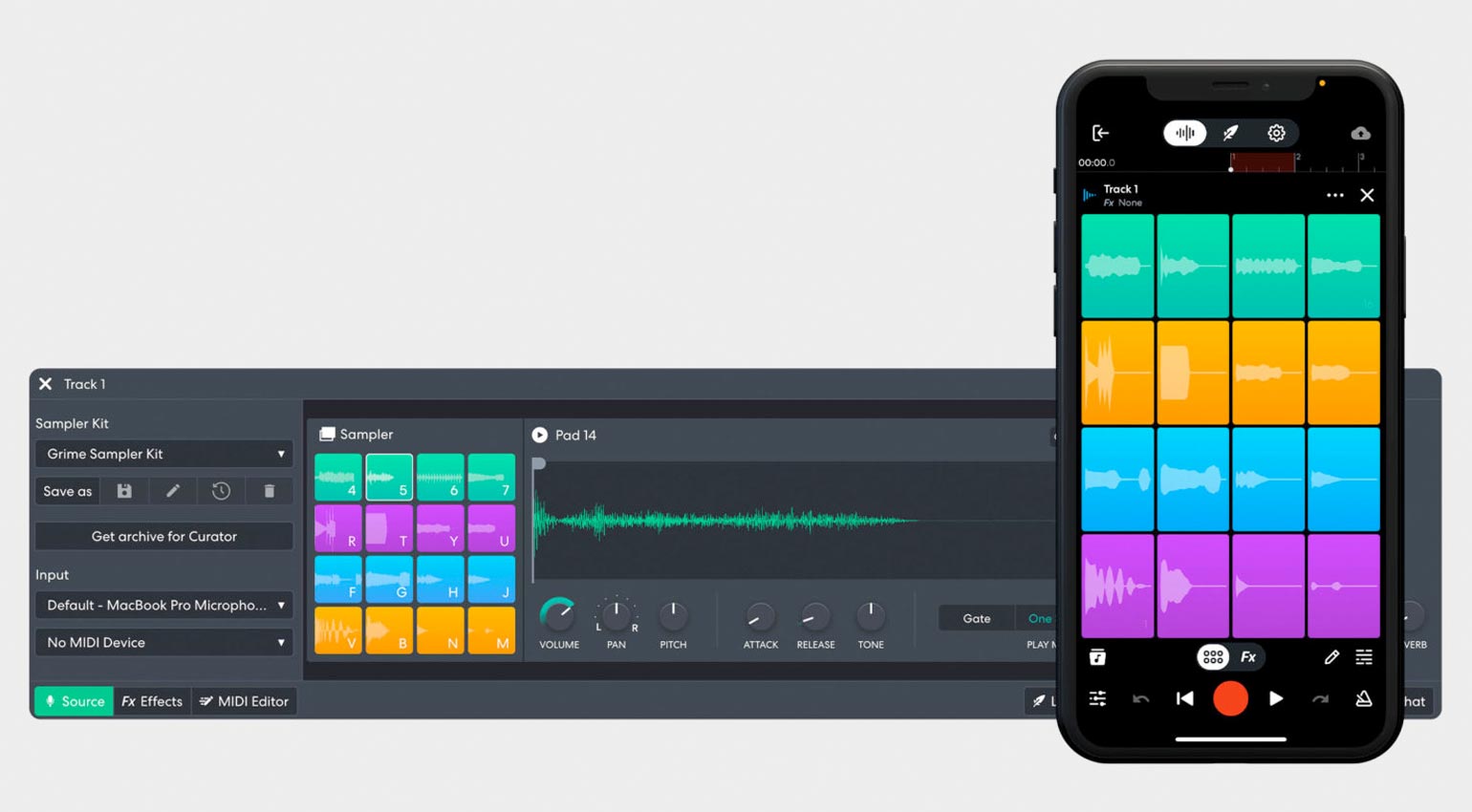 BandLab 10.0 Sampler