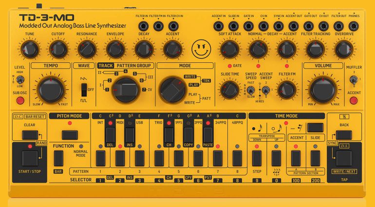 Behringer TD-3-MO: Der Roland TB-303 Klon wird zum Devil Fish