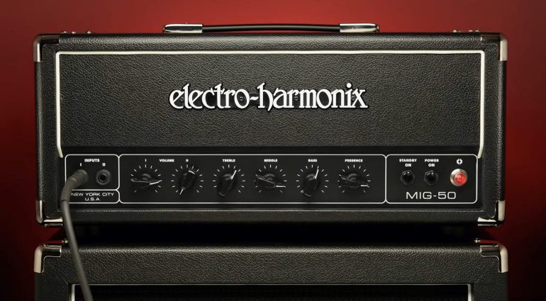 Electro-Harmonix EHX MIG-50 Vollröhre Topteil Bassman