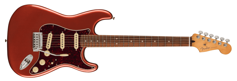 Fender Player Plus Stratocaster in Aged Candy Apple Red