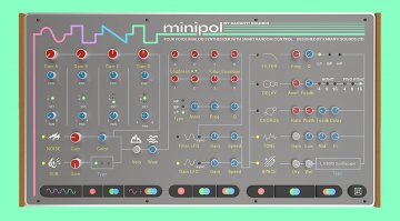 Karanyi Sounds minipol: Synthesizer Plug-in mit vielen Features für unter 25 €