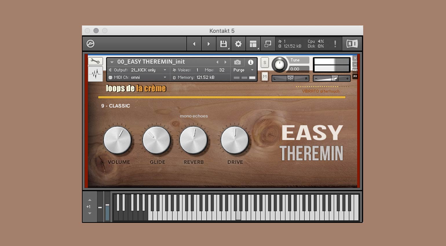 Loops de la Crème Easy Theremin