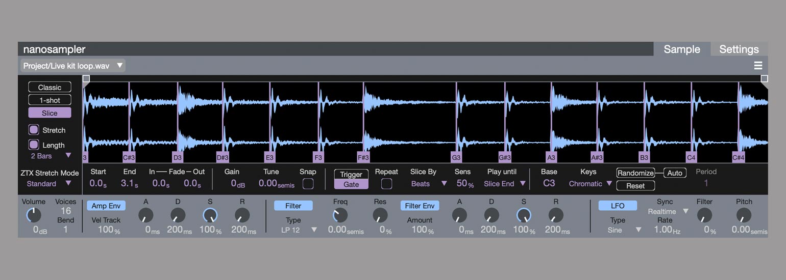 MOTU Digital Performer 11: Nanosampler 2.0