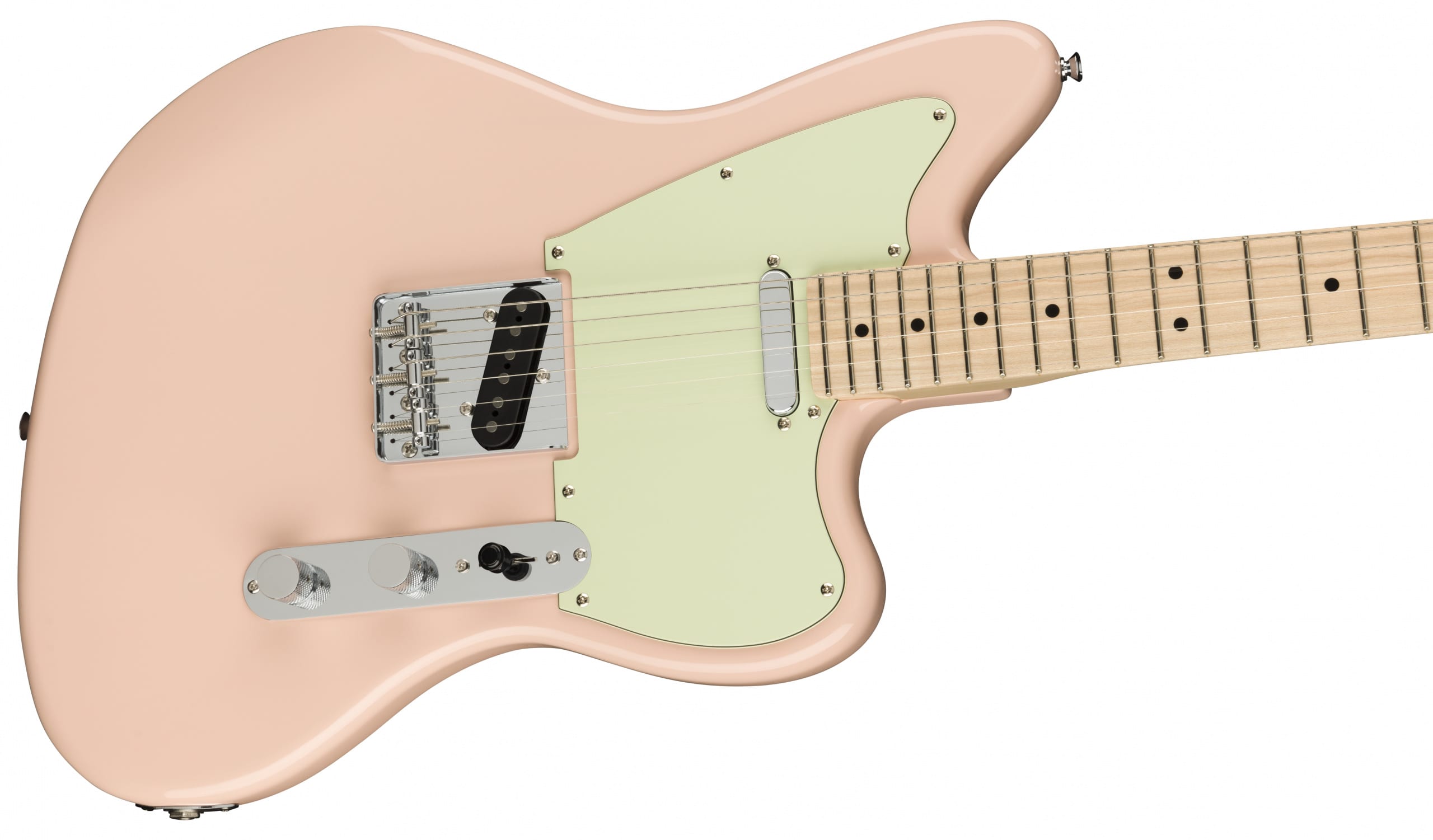 Squier Paranormal Range Offset Tele Shell Pink scaled